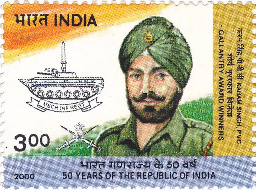 [PVC(5)] SUBEDAR AND HONORARY CAPTAIN KARAM SINGH