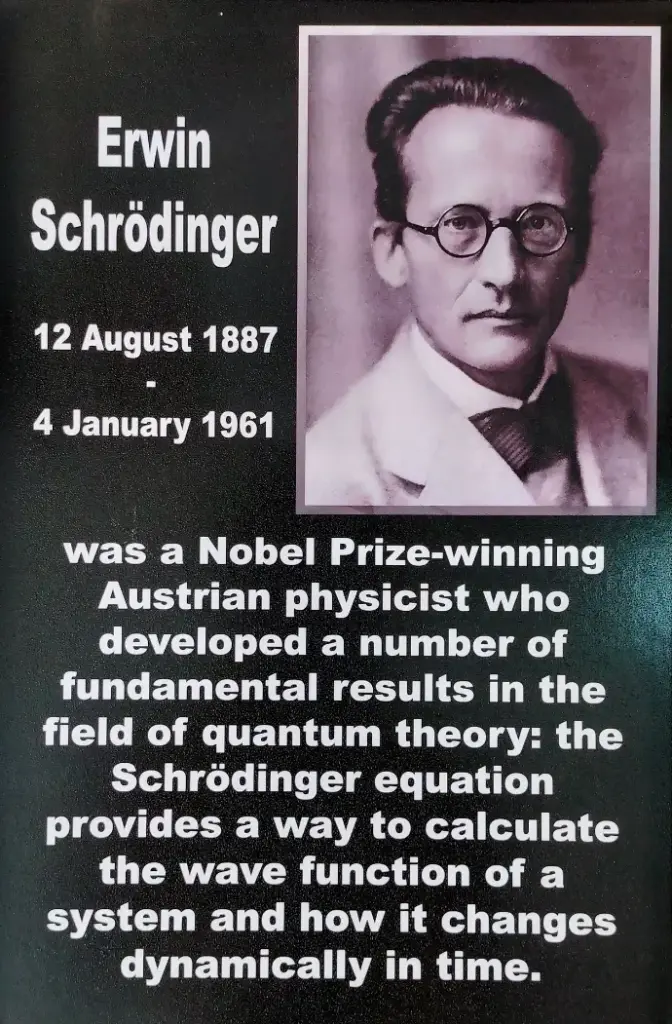 [SCIENTIST(3)        ] ERWIN SCHRODINGER