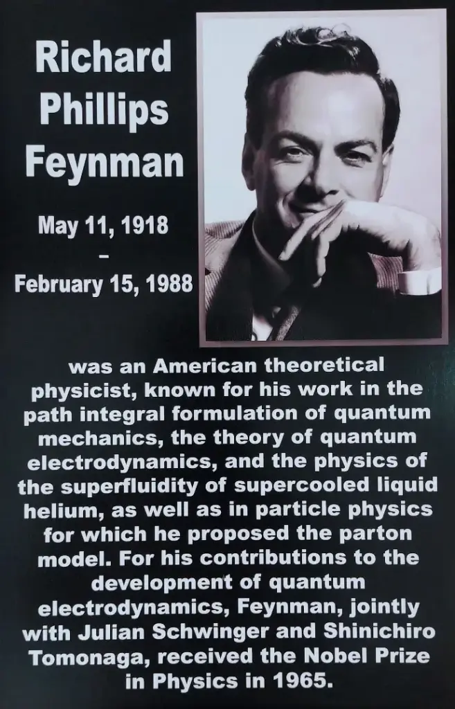 [SCIENTIST(7)        ] RICHARD PHILLIPS FEYNMAN