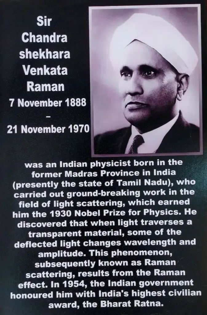 [SCIENTIST(9)        ] SIR CHANDRA SHEKHARA VENKATA RAMAN