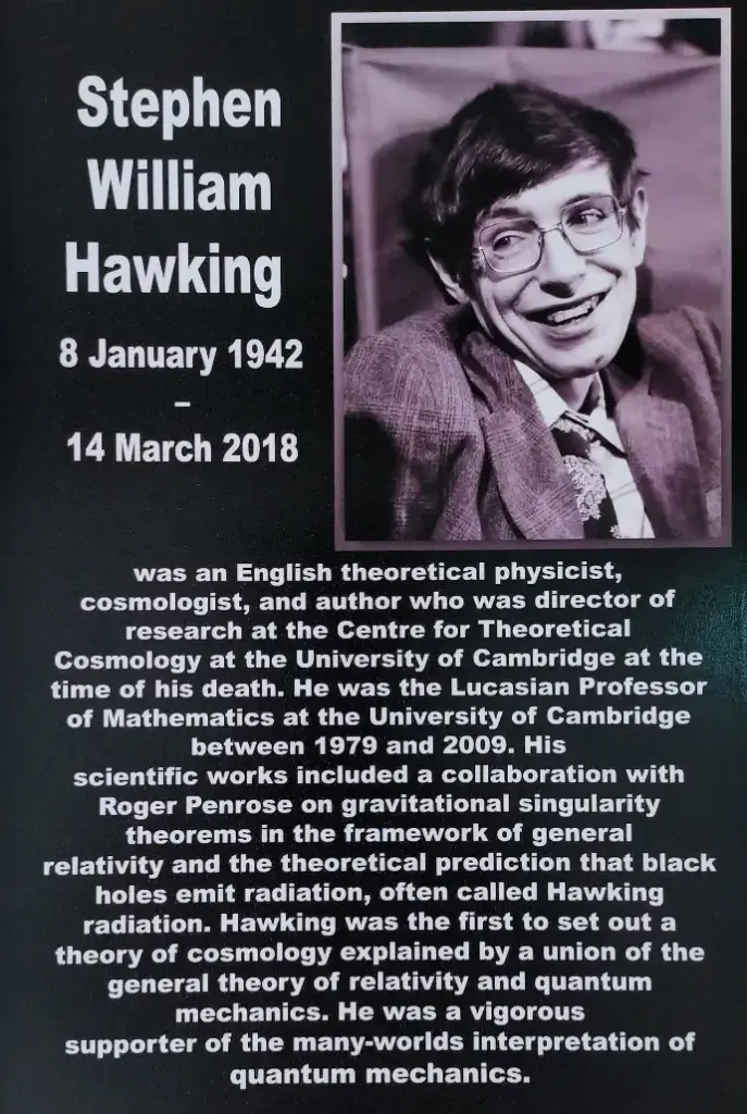 [SCIENTIST(23)      ] STEPHEN WILLIAM HAWKING